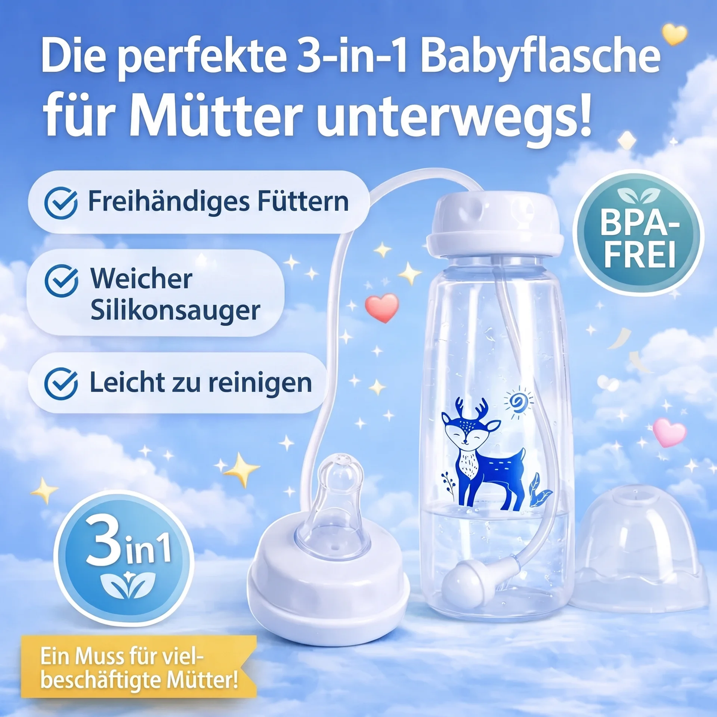 HappySip™ Babyflasche