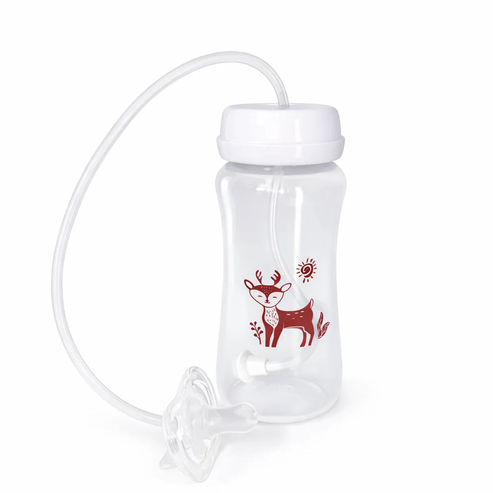 Weicher Silikonsauger der HappySip Babyflasche